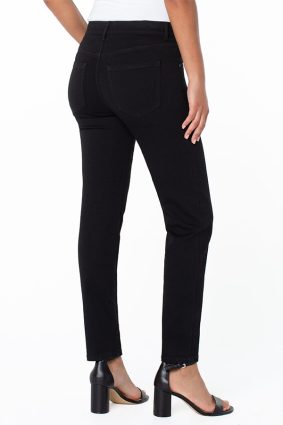 Liverpool Gia Glinder Slim 29in Jean Over Dye Black