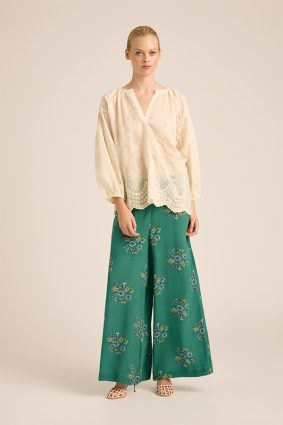 Lola Twenty Waterfall Top Lace Cream