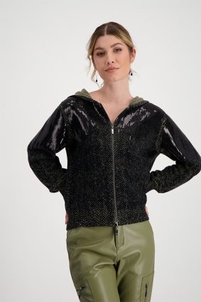 Monari Hood Jacket Green Tea