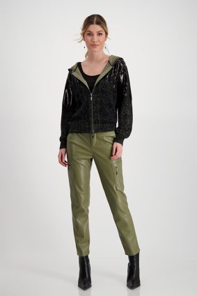 Monari Hood Jacket Green Tea