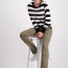 Monari Round Neck Jersey Schwarz Stp