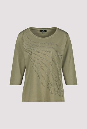 Monari Round Neck T-Shirt Green Tea