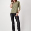 Monari Round Neck T-Shirt Green Tea