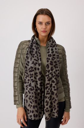 Monari Scarf Green Tea Ptn