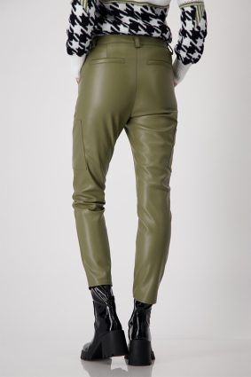 Alternative view of Monari  Skinny Trousers Green Tea