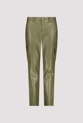 Monari Skinny Trousers Green Tea