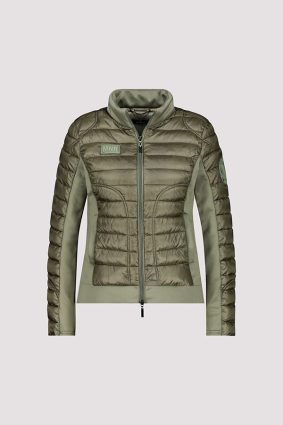 Monari Stand-Up Collar Jacket Green Tea