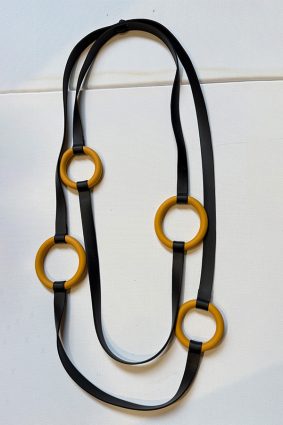 Neo Coll15 Knot Loop N BlackMustard