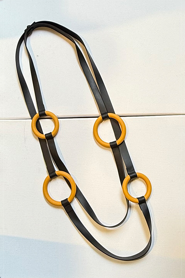 Neo Coll15 Knot Loop N BlackMustard