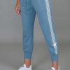3rd Story Britney Star Stripe Sweatpants Pigeon