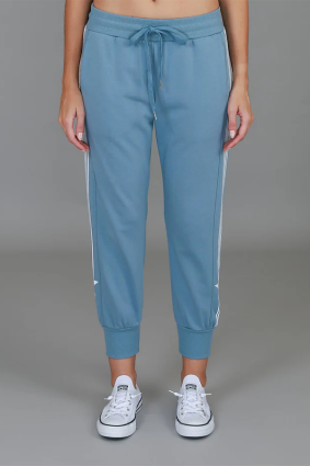 3rd Story Britney Star Stripe Sweatpants Pigeon