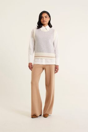 Alessandra Lexington Vest Grey