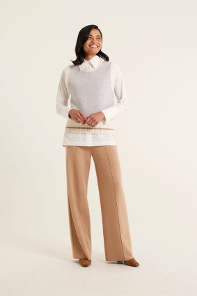 Alessandra Lexington Vest Grey