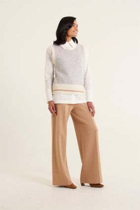 Alessandra Lexington Vest Grey