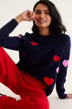 Alessandra Maddison Sweater Officer Navy 8