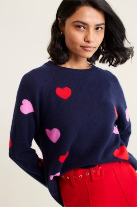 Alessandra Maddison Sweater Officer Navy 8