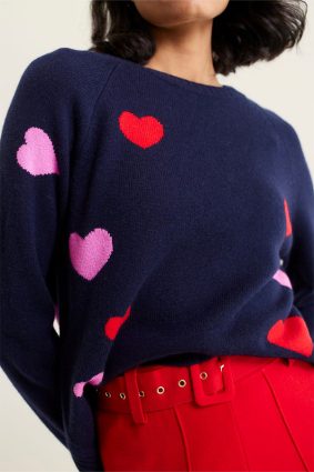 Alessandra Maddison Sweater Officer Navy 8