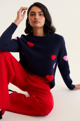 Alessandra Maddison Sweater Officer Navy 8