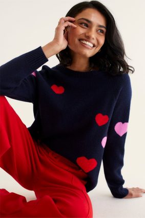 Alessandra Maddison Sweater Officer Navy 8