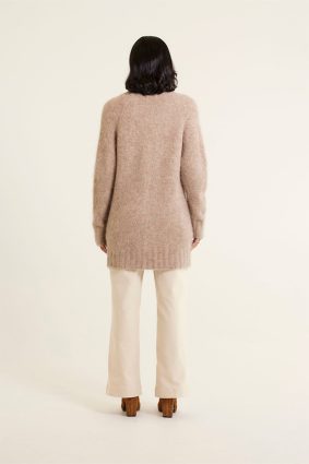 Alessandra Williamsburg Cardi Oatmeal