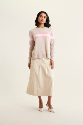 Alessandra York Sweater Beige