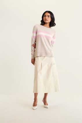 Alessandra York Sweater Beige