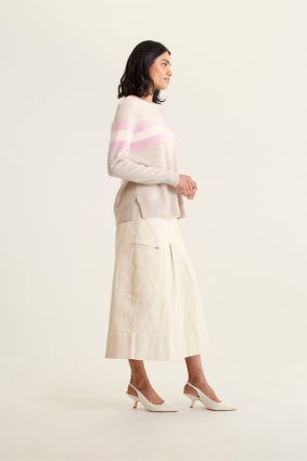 Alessandra York Sweater Beige