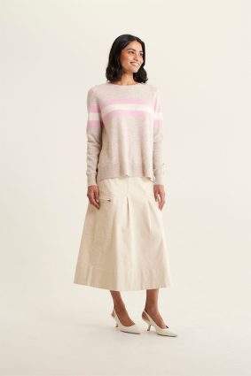 Alessandra York Sweater Beige