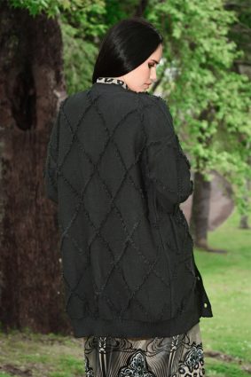 Curate A Wrapid Exit Knit Black