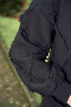Curate A Wrapid Exit Knit Black