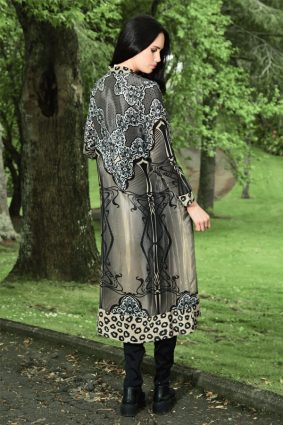 Curate Don't Waist My Tie Dress Mocha