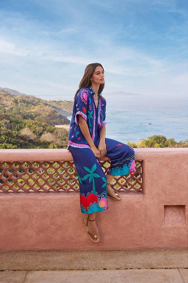 Johnny Was Julissa Cropped Easy Pant PMA