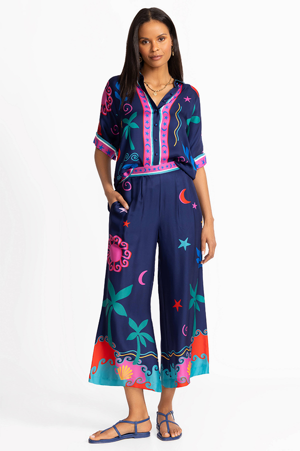 Johnny Was Julissa Cropped Easy Pant PMA - Image 4