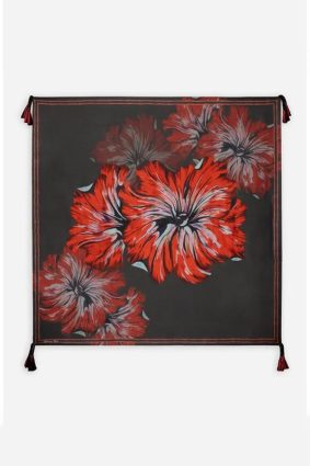 Johnny Was Silk Scarf Rising Sun