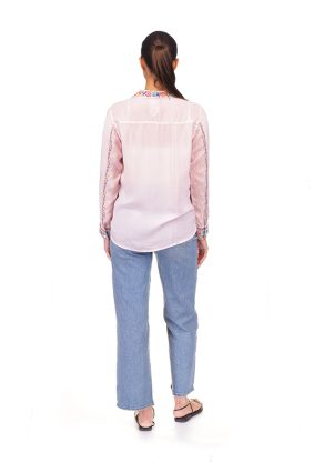 Johnny Was Sydnee Shirt Primrose Pink Ppk