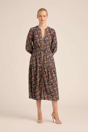 Lola Daisyboo Fall Midi Dress Birdie