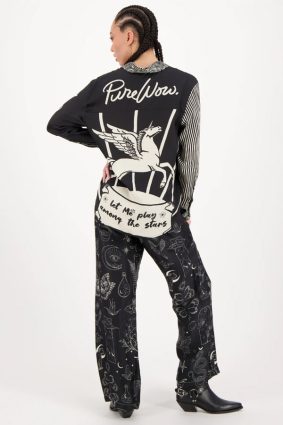 Me369 Bailey Straight Leg Track Pant Magic