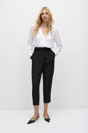 Mela Purdie Ribbon Edge Shirt White