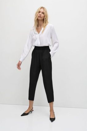 Mela Purdie Ribbon Edge Shirt White