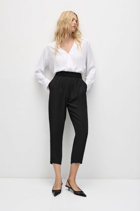 Mela Purdie Soft Capri Black