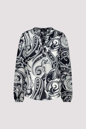 Monari Blouse Chrome Pattern
