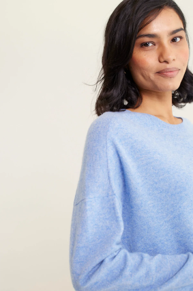 Alessandra Iris Crew Sweater Hortensia