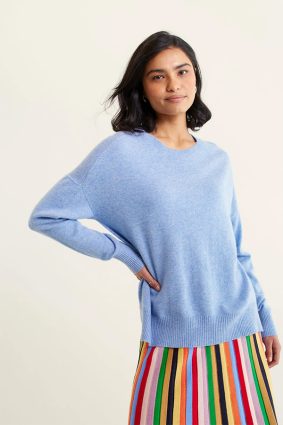 Alessandra Iris Crew Sweater Hortensia
