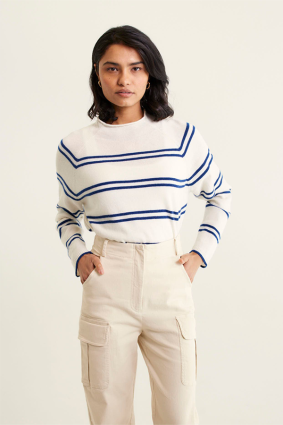 Alessandra Midtown Sweater Cloud Dancer