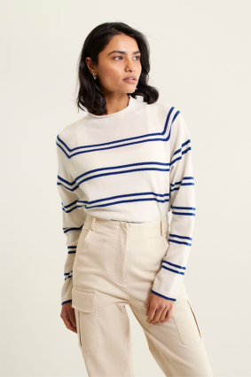 Alessandra Midtown Sweater Cloud Dancer