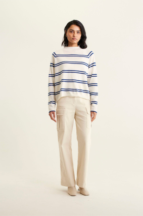 Alessandra Midtown Sweater Cloud Dancer