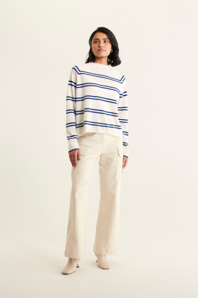 Alessandra Midtown Sweater Cloud Dancer