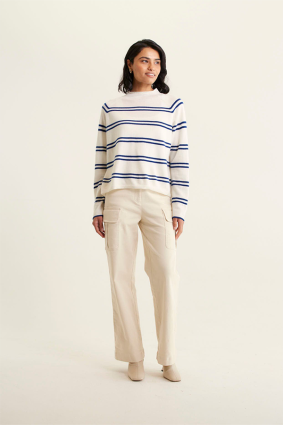 Alessandra Midtown Sweater Cloud Dancer