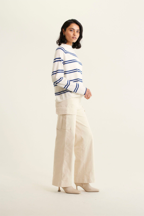 Alessandra Midtown Sweater Cloud Dancer