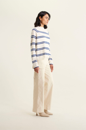 Alessandra Midtown Sweater Cloud Dancer